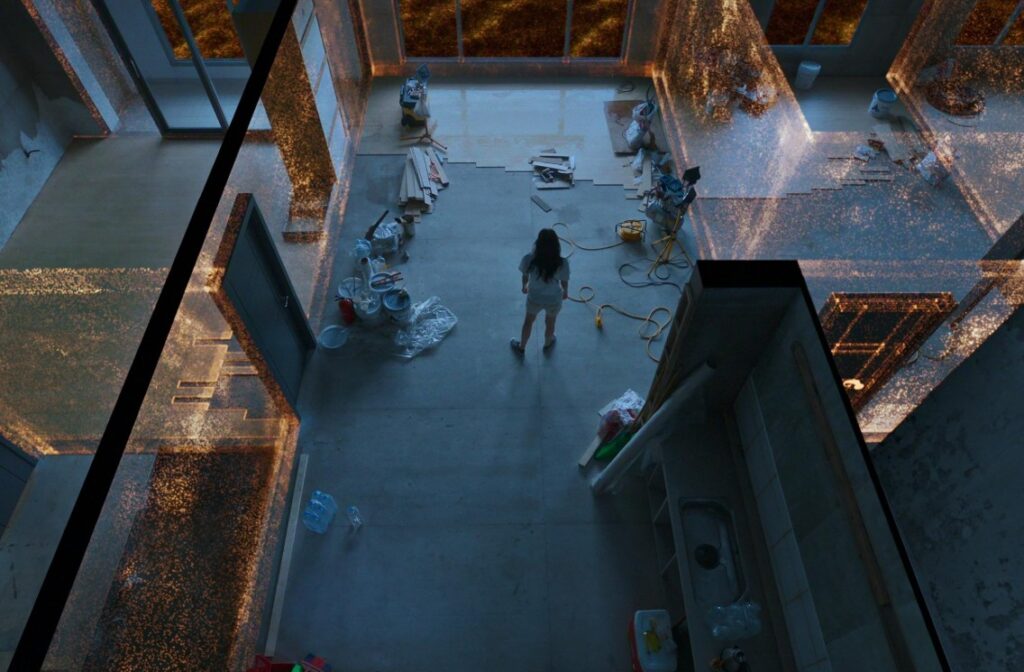 Elementos sci-fi e atmosfera de simulação em A Grande Inundação