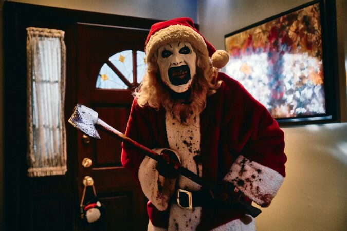 Lançamentos do streaming: Art, o Palhaço, vestido de Papai Noel em Terrifier 3