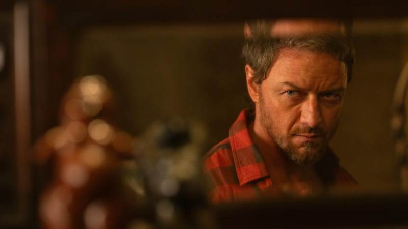 Cena do filme Não Fale o Mal com James McAvoy na lista de filmes e séries da semana.