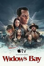 Pôster promocional oficial em português da produção original O Segredo de Widow's Bay.