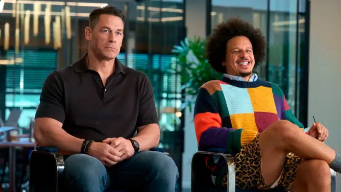 John Cena e Eric André na comédia Grand Death Lotto, em destaque nas estreias de junho nos streamings.